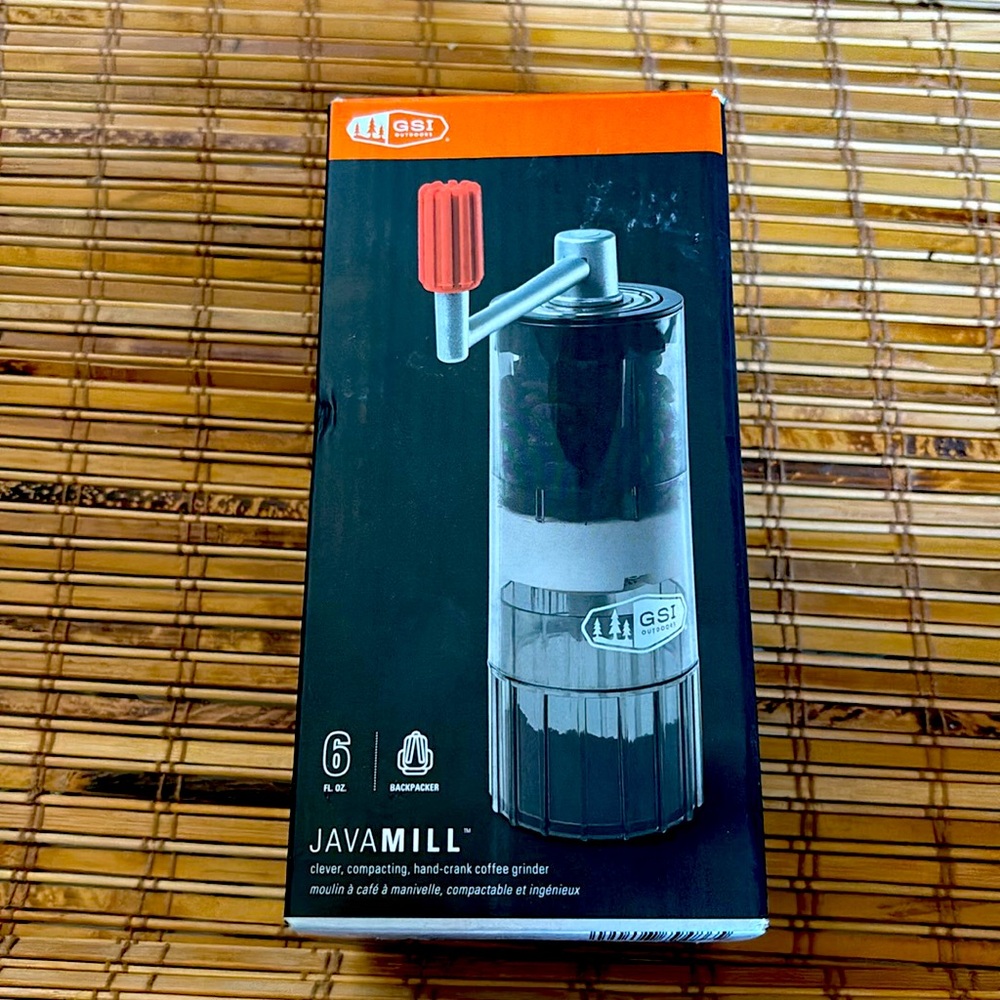 GSI Outdoors Java Mill JavaMill Coffee Grinder Backpacking New - Picture 2 of 2